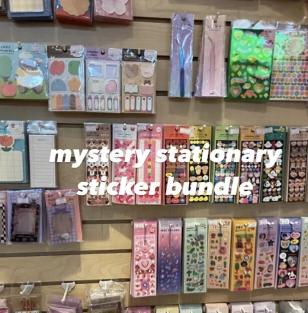mystery korean deco stickers sheets blind bag for kpop photocard journal (7)