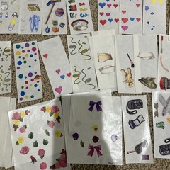 Creative Memories Sticker Lot Mix Of Vintage 18 Sealed Multi Packs Plus Sheets