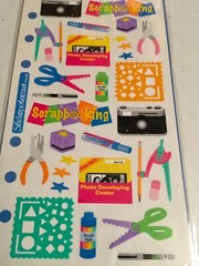 Stickopotamus stickers SCRAPBOOKING THEME NIP binder sheet