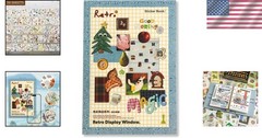 Vintage Scrapbook Sticker Book 50 Sheets 1300+ Cute Elements for Journaling C…