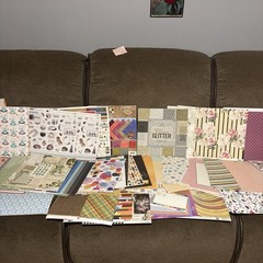 HUGE 12×12 SCRAPBOOK PAPER LOT~200 Shts.~Mixed Themes~NEW