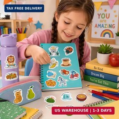 OHOME Back to School Supplies – 120 PCS Teacher Motivational Stickers for Kids S