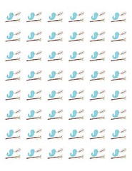 48 BLUE BIRD THANK YOU ENVELOPE SEALS LABELS STICKERS 1.2″ ROUND