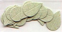 Teardrop Leaf, light, scrapbook 3D embellishment Jolee’s by You JJAB029