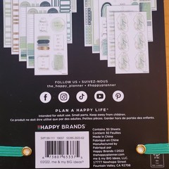 Happy Planner Sticker Pack – Sage Edition – 610 Stickers