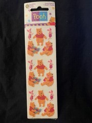 1996 1998 Sandylion Pooh Stickers: Choice of 6 stickers. Sealed New old stock