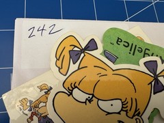 Lot Rugrats Colorful Sticker NOS Cartoons Nickelodeon Decal Angelica Chuckie