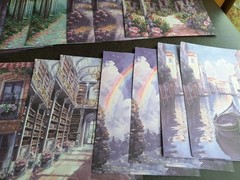 100Pc Scrapbooking Craft Paper Pack Occurred In Summer Mansions Very Nice
