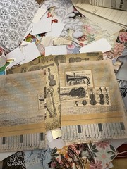 25 Piece Ephemera Lot Junk Journal Grab Bag Scrapbooking Supplies