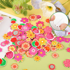 Spring Flower Foam Stickers 300Pcs Self Adhesive Kids DIY Party Craft Decor | 30