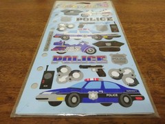 Stickopotamus Police Theme Stickers – Motorcycles, Cars, Badges, Handcuffs, more