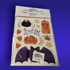 Vintage Halloween Letters Spooky Stickers Frances Meyer 1997 ProvoCraft Designer