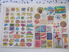 Whimsical Statement Vintage Sticker Assortment