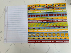 School Days Scrapbooking Kit Supplies – Paper Stickers Embellishments Charms