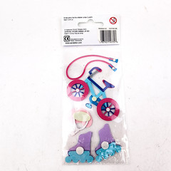 Sandylion Essentials Dimensional Stickers Play Time Girl 2004 Sealed Package b