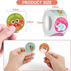 1000 PCS Teacher Stickers for Kids – 16 Specialized Designs for Teachers & Eleme
