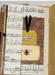 Junk journal Summer Boys Fishing Dogs Yellow Black Keepsake Book Handmade New