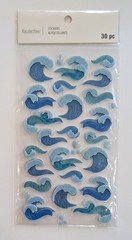 Blue Waves Beach Ocean Scrapbooking Stickers By Recollections