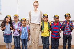 Star Student Crowns for Kids Classroom – 24pcs Star of The Week Paper Crowns …