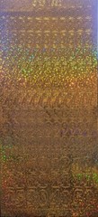Peel Off Stickers Numbers 1-10 Blue Orange Silver Gold Purple Pink Black Glitter