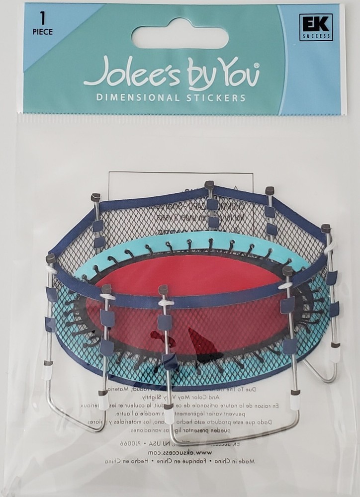 NEW Jolee’s By You – TRAMPOLINE Dimensional Embellishment, 1 Piece
