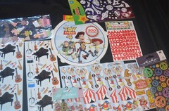 Scrapbooking Sticker Lot Stickopotumus Disney Alphabet Mixed brands 1 LB +