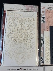 Scarlet Lime Planner Society Laser Cut LOT Junk Journal Pocket Envelope Ephemera