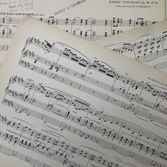 20+ Vintage Sheet 9 X 12 Music Pages for Scrapbooking Card Making Craft Lot