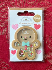 YOU CHOOSE – VERY RARE GINGERBREAD KISSES CHRISTMAS SHAKER-POPS 3D STICKERS