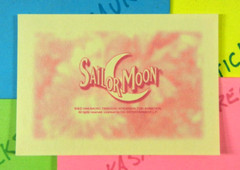 Sailor Moon Ail & Ann Trading Card Sticker