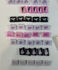 Scrapbooking Supplies Paper Clip CLIPPER TOOL with 50 CLIPS LOT Wedding Love