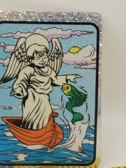 90s Y2k Glow in the Dark Prism Angel Vending Machine Sticker Religious Afterlife