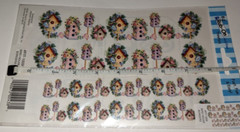 EZ Rub-On Transfers VEGGIES ROL-1140 Vegetables Beats Radish Avocado New Crafts