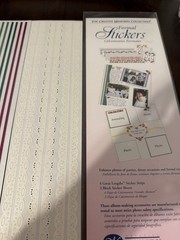Creative Memories Formal Sticker Pack Of 7
