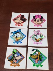 Set of 6 mods Prismatic glitter Sandylion Mickey Mouse & Friends Minnie Donald +