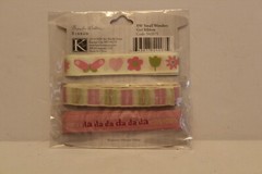 K & Company Brenda Walton Scrapbooking Ribbon da da da Spring Pastels