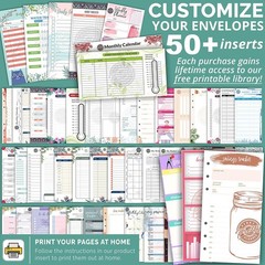 70 Gold Sticker for Envelopes – Budget Binder Labels to use on Cash Envelopes…