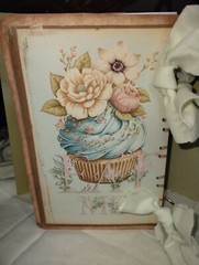 Alice In Wonderland Journal Time For Tea Scrapbook USA Seller