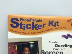 Lot 3 Photo Parade Sticker Kit Address Labels Gift Tags Floppy Disk CD VTG Craft