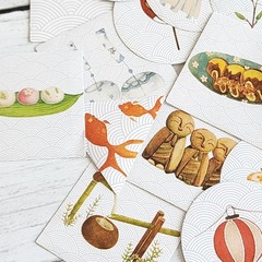 45PCS Cute Japanese Item Kawaii Stationery Scrapbooking Planner Diary Stickers