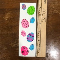 10 Mrs Grossmans Gilded Eggs Stickers Spring Dyed Happy Easter Ukranian Russian