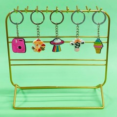 200pcs Random Different Keychains,Mixed Non-Repeat Cute Key Chain for Classro…
