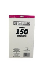 Transformers Got Game Puffy Glitter Foil Glossy Over 150 Stickers 4 Sheets