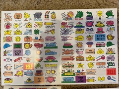 vintage 80, 90s Great Stickers Troll Associates Reading Book Club School