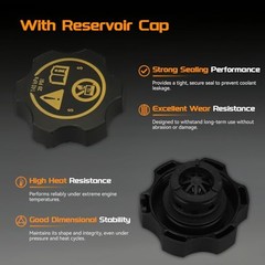 Coolant Overflow Expansion Tank Reservoir Bottle w/Cap for Buick Encore 2013