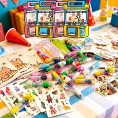 Cute Return Gifts Party Favors Supplies, 24 Pack Birthday Goodie bags,Station…