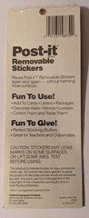 VTG 1991 Warner 3M Looney Tunes Post It Removable Stickers Christmas Sealed