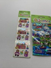 Sandylion Prismatic Transportation Stickers Cars, Planes, Boats & Toys
