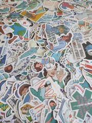 Nurse Stickers – Lot of 25 Random Stickers