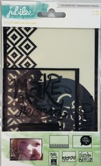 Jubilee Wild Berry Transparent Frames My Mind’s Eye Acetate Ephemera 6pc